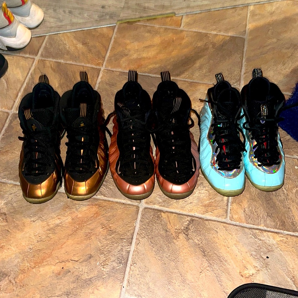3 pairs that I got for myself. 3 different sizes. I wear a women’s 8.
